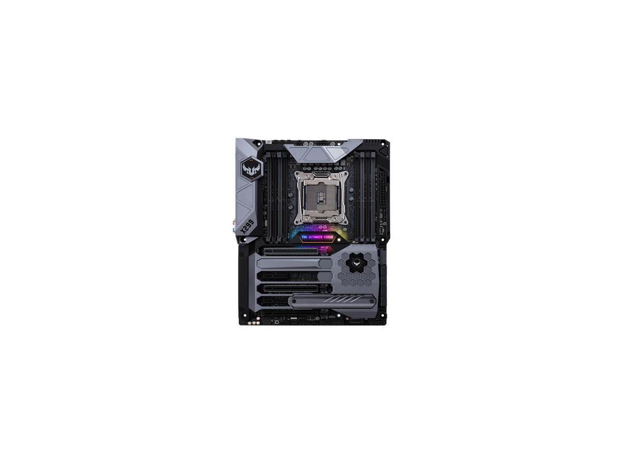 ASUS Intel TUF X299 MARK 1 Socket LGA 2066 DDR4 ATX Motherboard (90MB0U00-M0EAY0)