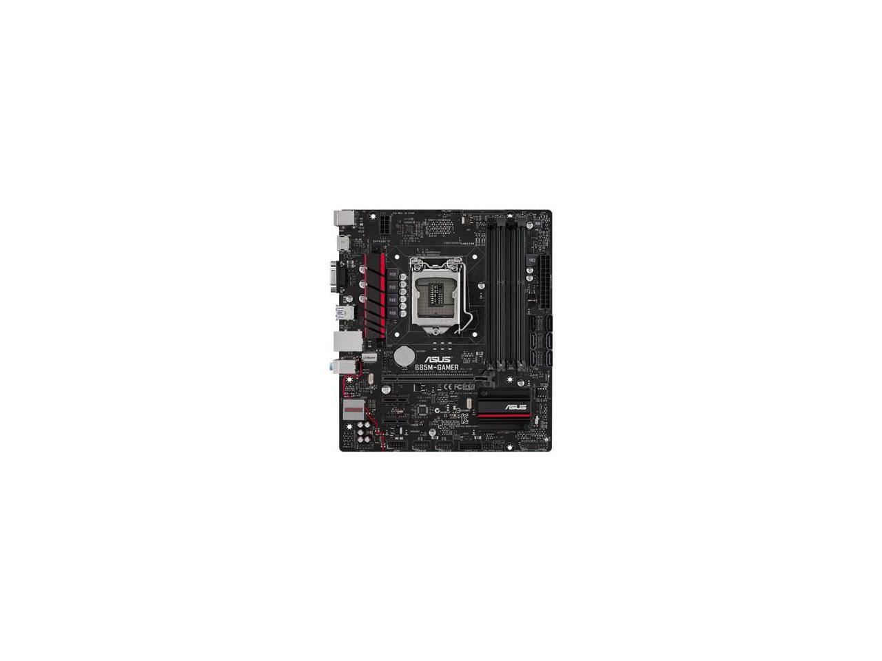 ASUS Intel B85M-GAMER Socket H3 LGA 1150 DDR3 Micro ATX Motherboard (B85M-GAMER)