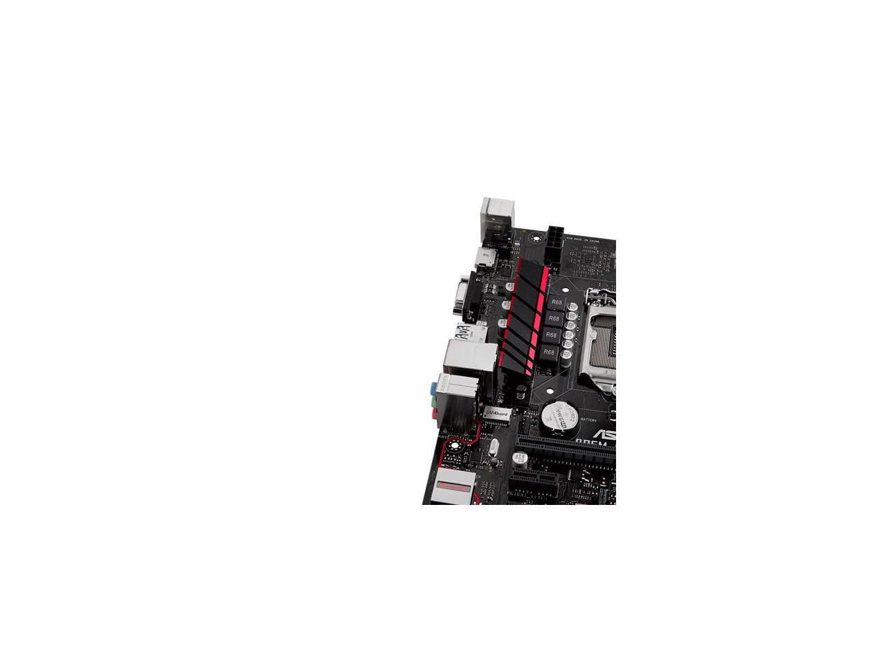 ASUS Intel B85M-GAMER Socket H3 LGA 1150 DDR3 Micro ATX Motherboard (B85M-GAMER)