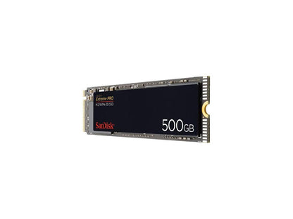 SanDisk Extreme PRO M.2 PCIe NVMe 3D 500GB Internal Solid State Drive (SDSSDXPM2-500G-G25)