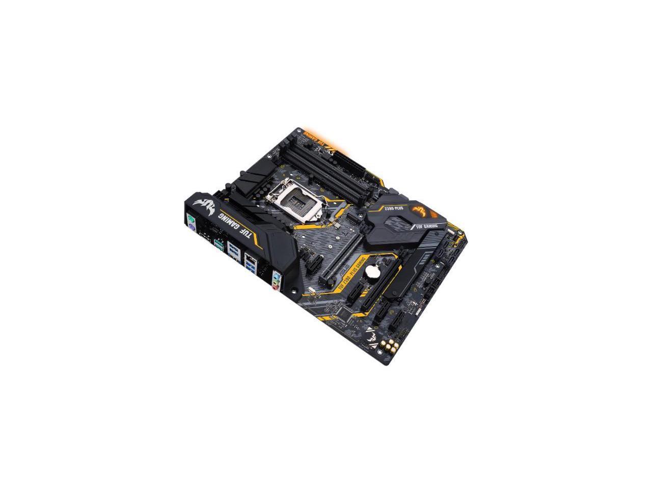ASUS TUF Z390-PLUS GAMING LGA 1151 (300 Series) Intel Z390 HDMI SATA 6Gb/s USB 3.1 ATX Intel Motherboard