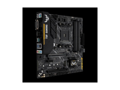ASUS TUF B450M-PLUS GAMING - Motherboard - micro ATX - Socket AM4 - AMD B450 - USB 3.1 Gen 1, USB 3.1 Gen 2, USB-C Gen1