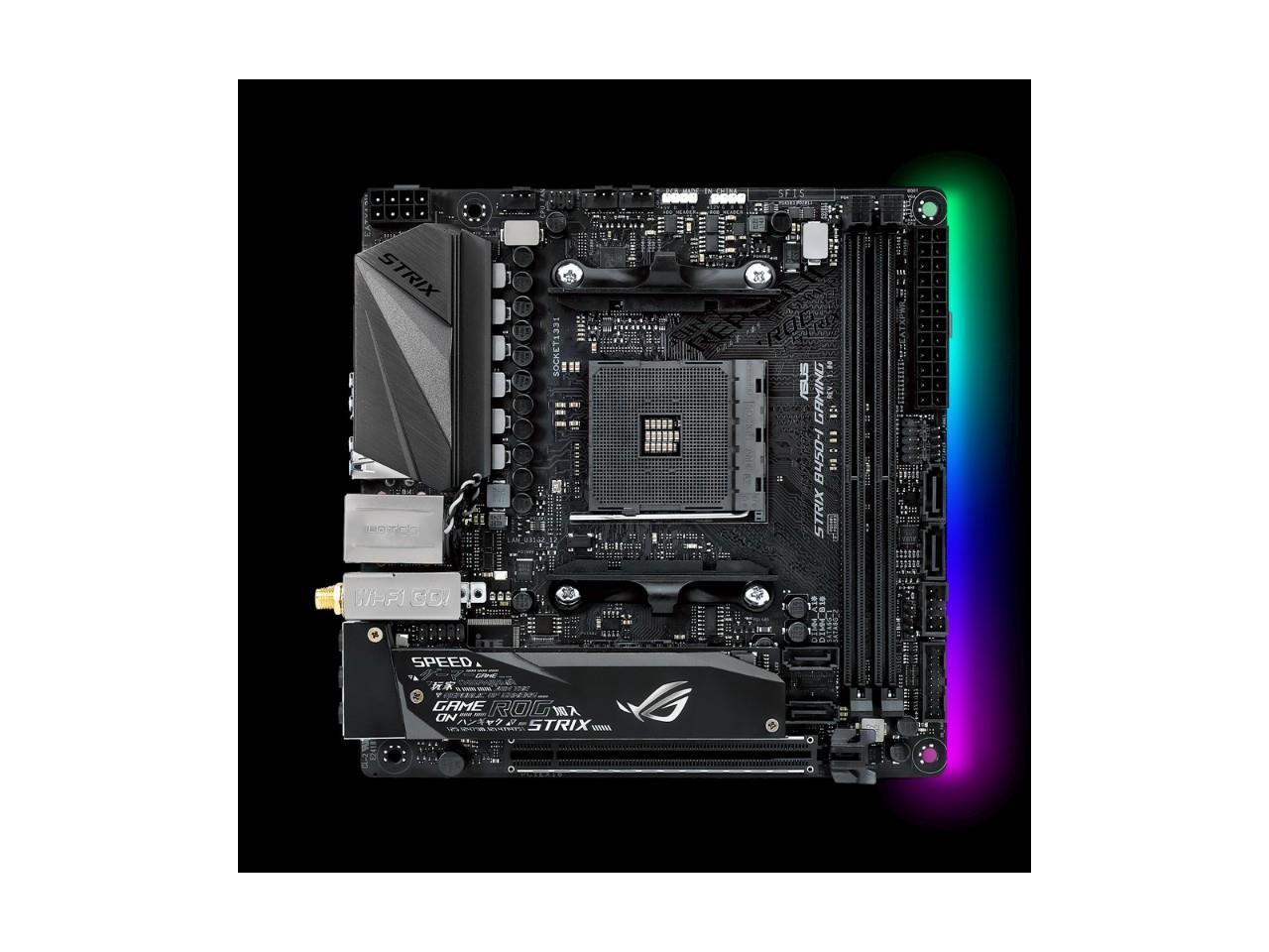 ASUS AMD ROG STRIX B450-I GAMING Socket AM4 DDR4 Mini-ITX Motherboard (90MB0Z50-M0EAY0)