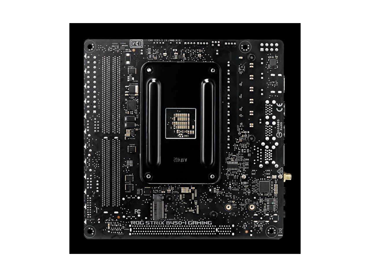 ASUS AMD ROG STRIX B450-I GAMING Socket AM4 DDR4 Mini-ITX Motherboard (90MB0Z50-M0EAY0)