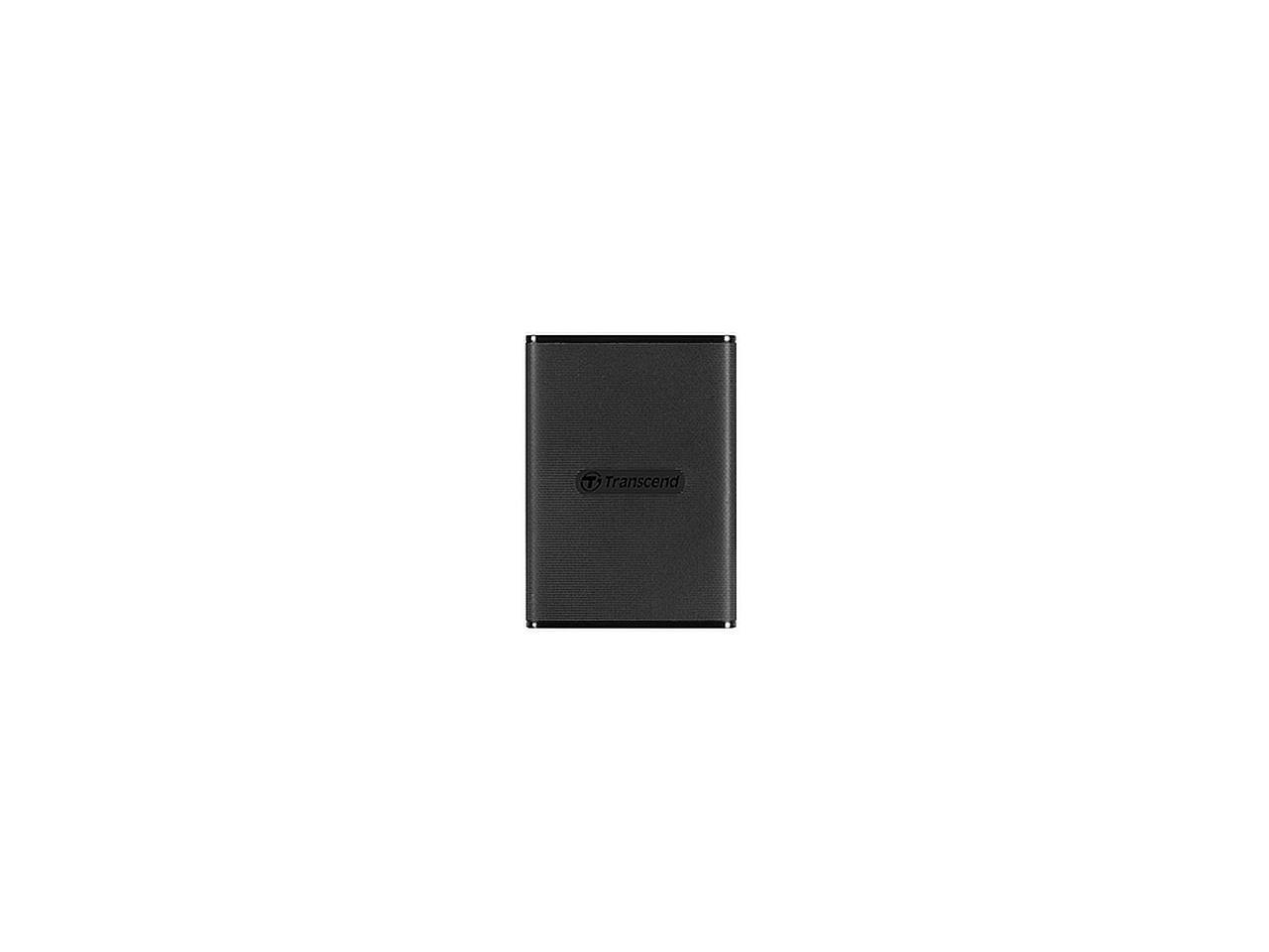 Transcend ESD230C 480 GB Solid State Drive - External - Portable - Black