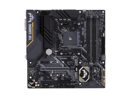 ASUS TUF B450M-PRO GAMING Socket AM4 AMD B450 DDR4 Micro ATX Motherboard (90MB10A0-M0EAY0)