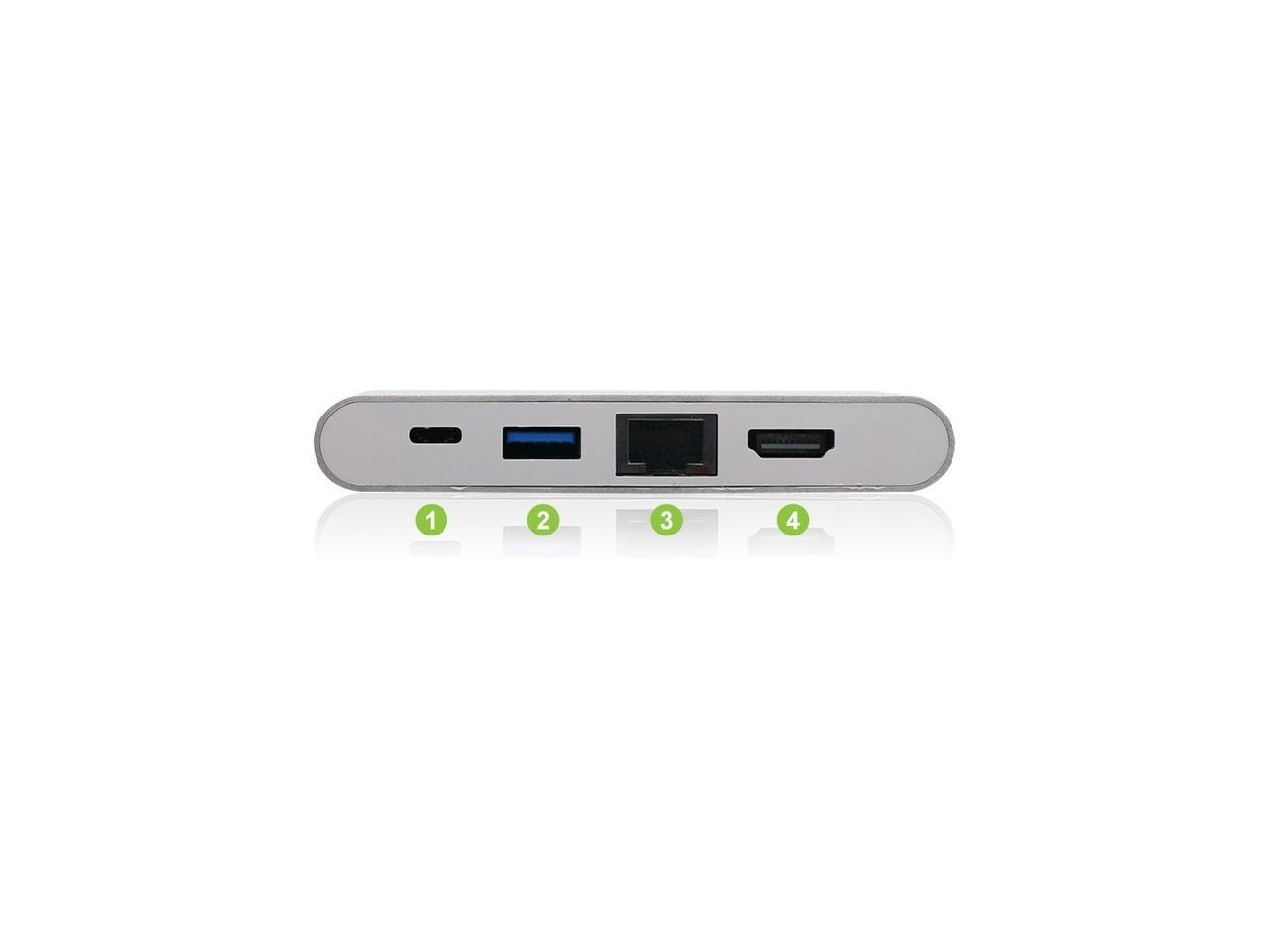 IOGEAR GUH3C3PD USB-C 4-in-1 4K Multiport Adapter