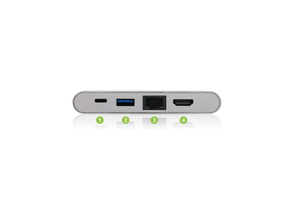 IOGEAR GUH3C3PD USB-C 4-in-1 4K Multiport Adapter