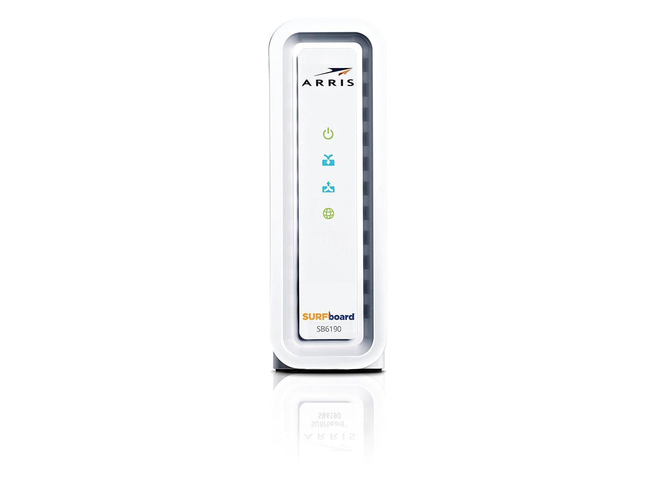 ARRIS SURFboard SB6190-RB DOCSIS 3.0 Cable Modem - White