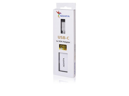 ADATA ACVGAPL-ADP-CWH USB-C to VGA Adapter White