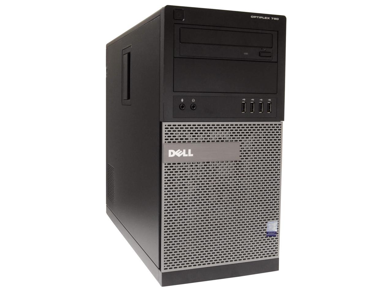 Dell OptiPlex 790 Tower Computer PC, 3.20 GHz Intel i5 Quad Core Gen 2, 16GB DDR3 RAM, 1TB SATA Hard Drive, Windows 10 Professional 64 bit, 19" Screen