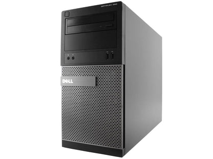 Dell Dell 390 Tower Computer PC, 3.20 GHz Intel i5 Quad Core Gen 2, 8GB DDR3 RAM, 500GB SATA Hard Drive, Windows 10 Home 64 bit (Grade B)