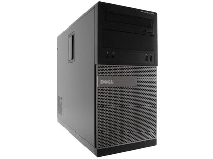 Dell Dell 390 Tower Computer PC, 3.20 GHz Intel i5 Quad Core Gen 2, 8GB DDR3 RAM, 2TB SATA Hard Drive, Windows 10 Home 64 bit, 22" Screen