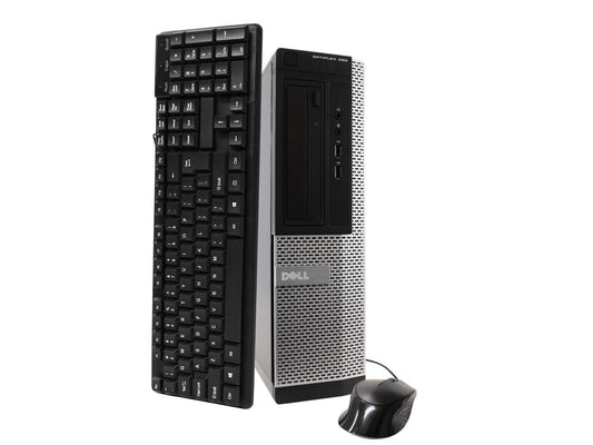 Dell OptiPlex 390 Desktop Computer PC, 3.20 GHz Intel i5 Quad Core Gen 2, 4GB DDR3 RAM, 250GB SATA Hard Drive, Windows 10 Home 64 bit (Grade B)