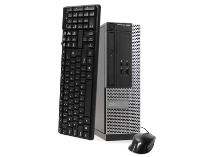 Dell OptiPlex 3020 Small Form Factor Computer PC, 3.20 GHz Intel i5 Quad Core Gen 4, 16GB DDR3 RAM, 250GB Hard Disk Drive (HDD) SATA Hard Drive, Windows 10 Professional 64bit