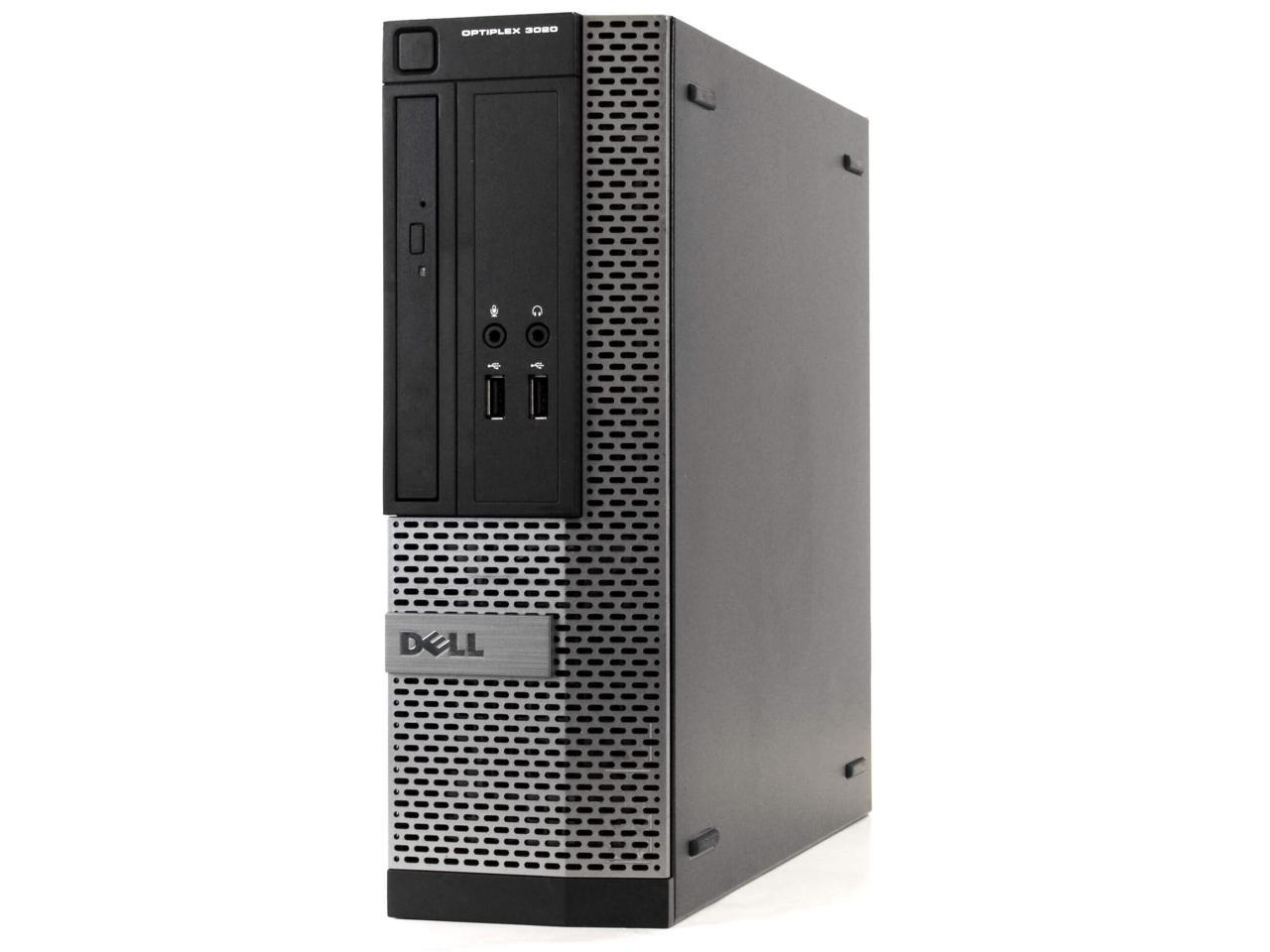 Dell OptiPlex 3020 Small Form Factor Computer PC, 3.20 GHz Intel i5 Quad Core Gen 4, 16GB DDR3 RAM, 250GB Hard Disk Drive (HDD) SATA Hard Drive, Windows 10 Professional 64bit