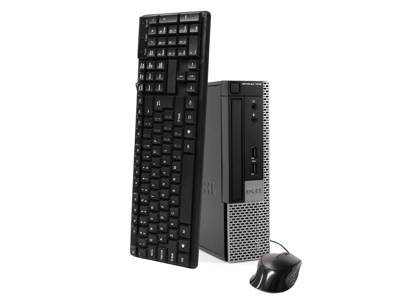 Dell OptiPlex 7010 Ultra Small Form Factor Computer PC, 3.20 GHz Intel i5 Quad Core Gen 3, 8GB DDR3 RAM, 500GB SATA Hard Drive, Windows 10 Home 64 bit
