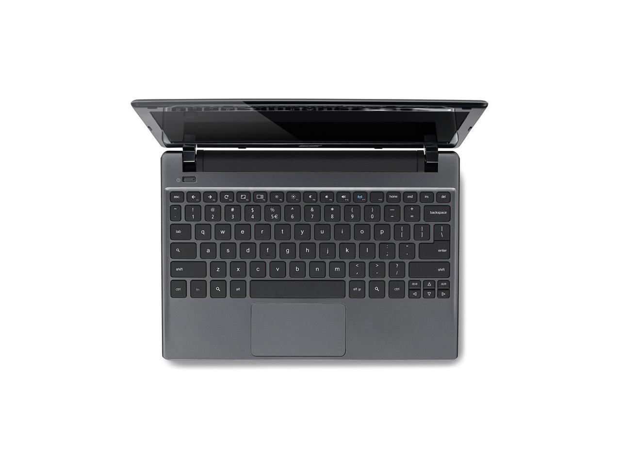 Acer Chromebook C710-2282, 1.10 GHz Intel Celeron, 4GB DDR3 RAM, 16GB SSD Hard Drive, Chrome, 11" Screen