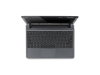 Acer Chromebook C710-2282, 1.10 GHz Intel Celeron, 4GB DDR3 RAM, 16GB SSD Hard Drive, Chrome, 11" Screen