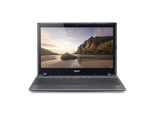 Acer Chromebook C710-2282 Laptop Computer, 1.10 GHz Intel Celeron, 4GB DDR3 RAM, 16GB SSD Hard Drive, Chrome, 11" Screen
