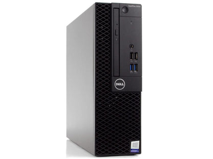Dell Optiplex 3050 Desktop Computer PC, 3.20 GHz Intel i5 Quad Core Gen 7, 8GB DDR4 RAM, 512GB SSD Hard Drive, Windows 10 Professional 64 bit, 19" Screen