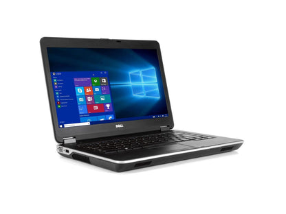 DELL LATITUDE E6440 Laptop Computer, 2.60 GHz Intel i7 Dual Core Gen 4, 4GB DDR3 RAM, 240GB Solid State Drive (SSD) SSD Hard Drive, Windows 10 Professional 64Bit, 14" Widescreen Screen (Grade B)