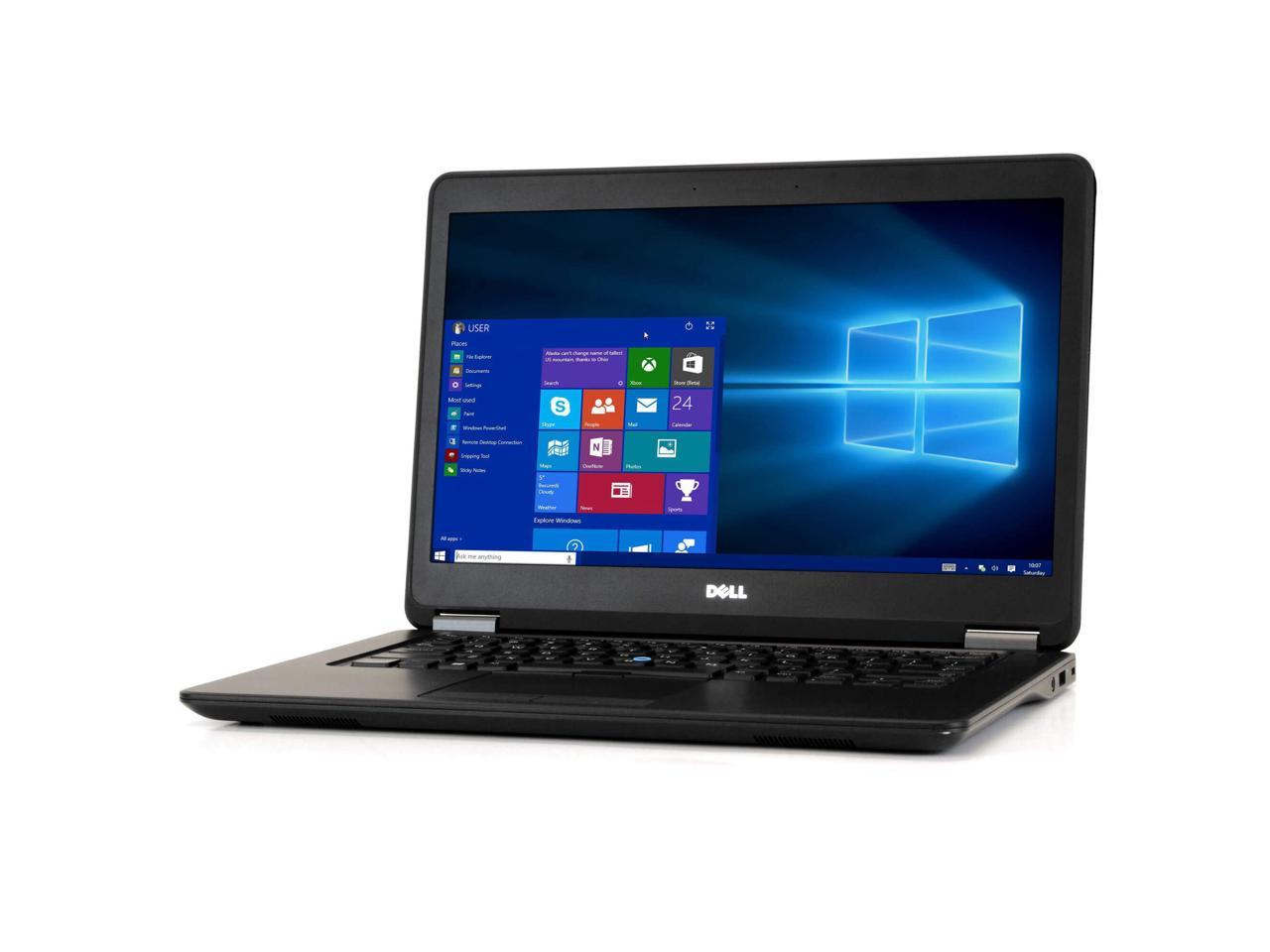 Dell Latitude E7450 Laptop Computer, 2.90 GHz Intel i5 Dual Core Gen 5, 16GB DDR3 RAM, 120GB Solid State Drive Hard Drive, Windows 10 Professional 64Bit, 14" Screen (Grade B)