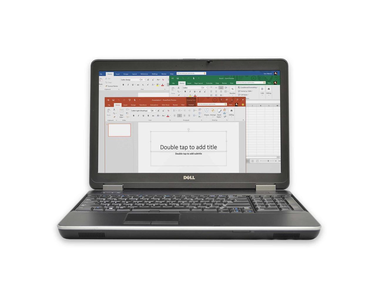 Dell Latitude Latitude E6540 Laptop Computer, 2.60 GHz Intel i5 Dual Core Gen 4, 4GB DDR3 RAM, 500GB SATA Hard Drive, Windows 10 Home 64 Bit, 15" Screen (Grade B)