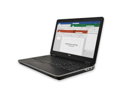 Dell Latitude Latitude E6540 Laptop Computer, 2.60 GHz Intel i5 Dual Core Gen 4, 4GB DDR3 RAM, 500GB SATA Hard Drive, Windows 10 Home 64 Bit, 15" Screen (Grade B)
