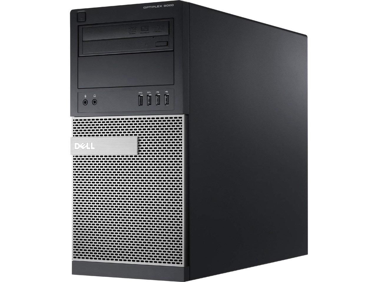 DELL OptiPlex 9020 MT Desktop PC, Intel Core i5-4570 3.2GHz, 8GB DDR3 RAM, 512GB SSD, Win-10 Pro x64