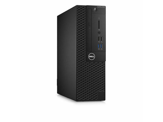 DELL OptiPlex 3050 MT Desktop PC, Intel Core i3-6100 3.70GHz, 8GB DDR4 RAM, 512GB SSD, Win-10 Pro x64
