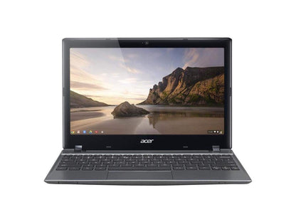 Acer Chromebook C720-2103, 1.40 GHz Intel Celeron, 2GB DDR3 RAM, 16GB SSD Hard Drive, Chrome, 11" Screen (Grade B)