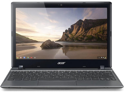 Acer Chromebook C710-2833, 1.10 GHz Intel Celeron, 2GB DDR3 RAM, 16GB SSD Hard Drive, Chrome, 11" Screen