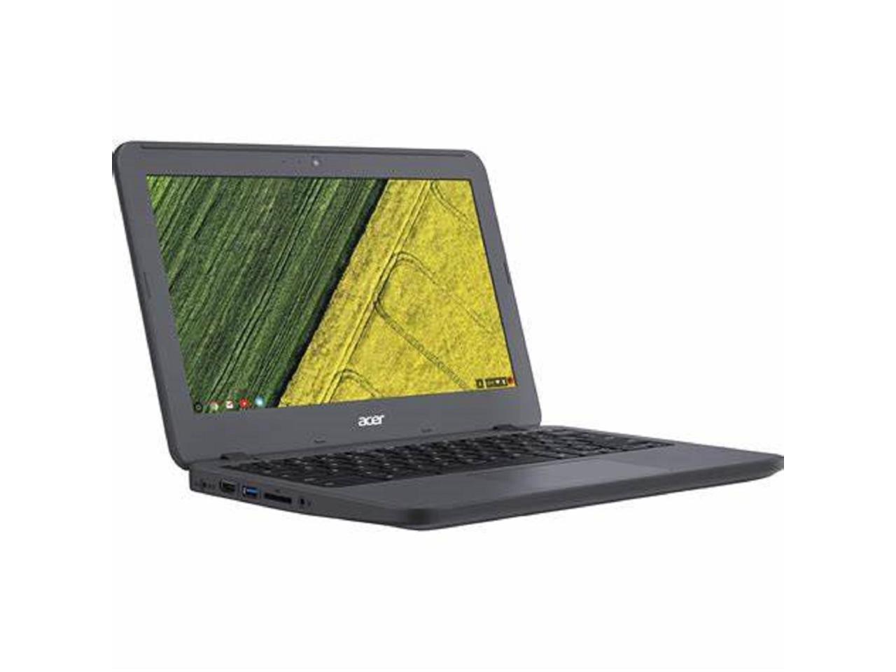Acer Chromebook C731T-C42N, 1.60 GHz Intel Celeron, 4GB DDR3 RAM, 16GB SSD Hard Drive, Chrome, 11" Screen