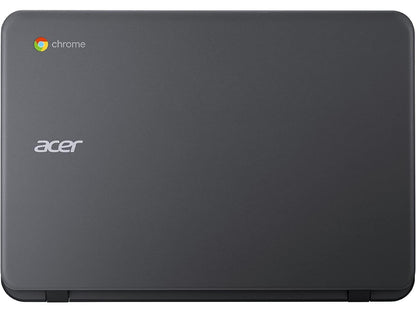 Acer Chromebook C731T-C42N, 1.60 GHz Intel Celeron, 4GB DDR3 RAM, 16GB SSD Hard Drive, Chrome, 11" Screen