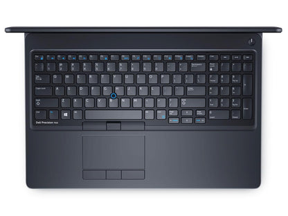 Dell Precision 7510 Mobile 15.6" Workstation, Quad Core i7 6820HQ 2.7Ghz, 16GB DDR4, 256GB NVMe M.2, Full HD 1080p, NVIDIA Quadro M1000M, Windows 10 Pro (Grade B)