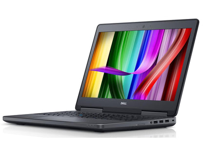 Dell Precision 7510 Mobile 15.6" Workstation, Quad Core i7 6820HQ 2.7Ghz, 16GB DDR4, 256GB NVMe M.2, Full HD 1080p, NVIDIA Quadro M1000M, Windows 10 Pro (Grade B)