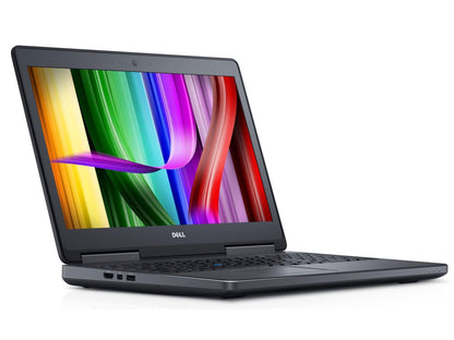 Dell Precision 7510 Mobile 15.6" Workstation, Quad Core i7 6820HQ 2.7Ghz, 16GB DDR4, 256GB NVMe M.2, Full HD 1080p, NVIDIA Quadro M1000M, Windows 10 Pro (Grade B)