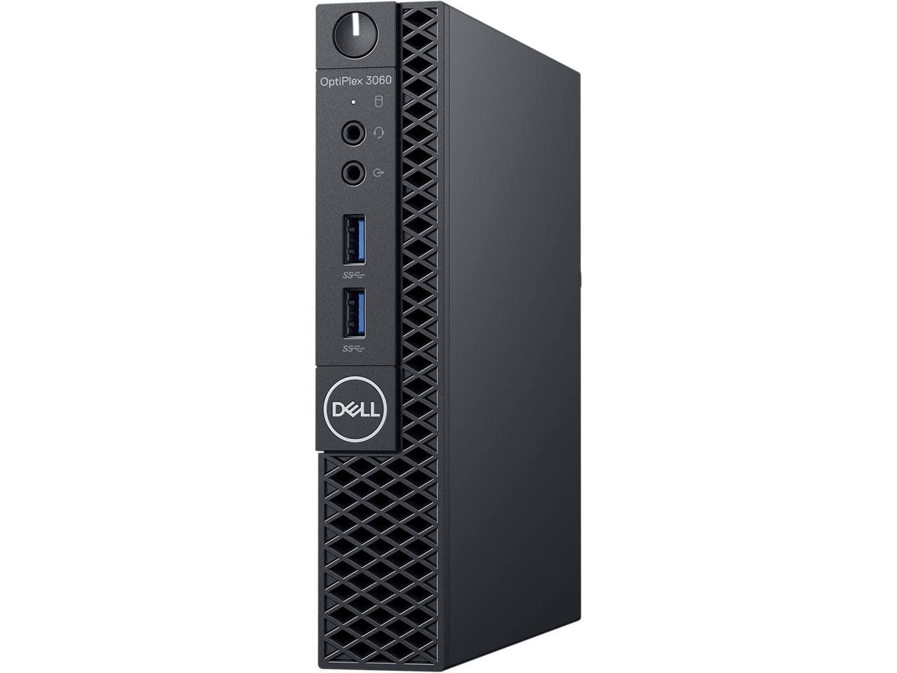Dell Optiplex 3060 Micro Form Factor Desktop, Intel Hexa-Core i5 8500T 2.1Ghz, 16GB DDR4, 512GB SSD Hard Drive, Wi-Fi, HDMI, Windows 10 Pro