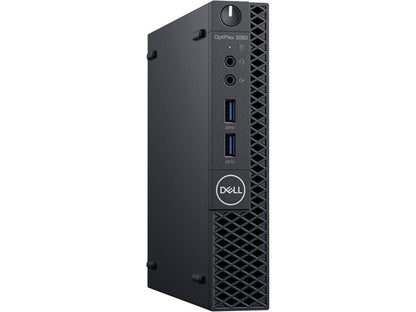 Dell Optiplex 3060 Micro Form Factor Desktop, Intel Hexa-Core i5 8500T 2.1Ghz, 8GB DDR4, 256GB NVMe M.2 SSD, Wi-Fi, HDMI, Windows 10 Pro