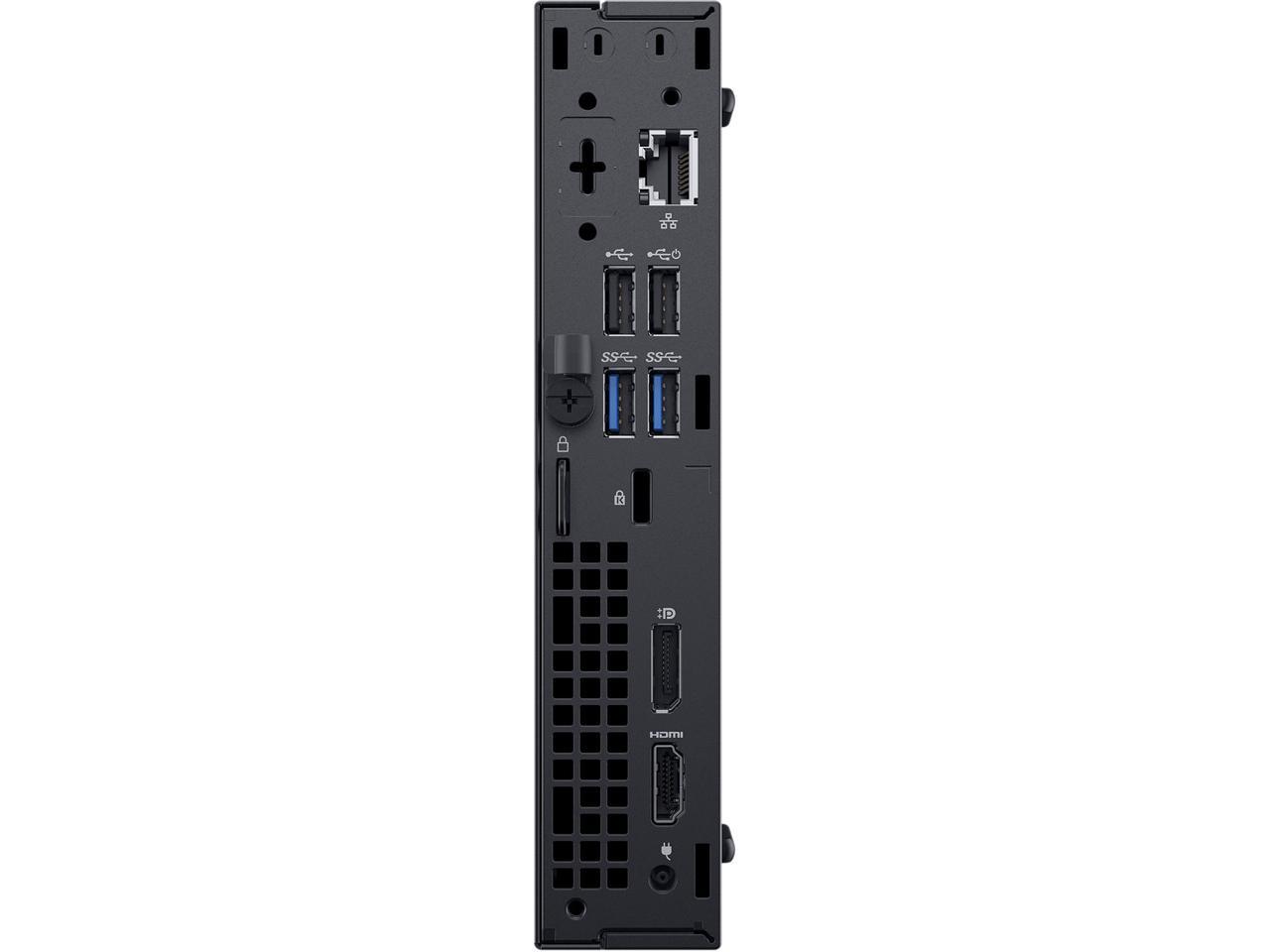Dell Optiplex 3060 Micro Form Factor Desktop, Intel Hexa-Core i5 8500T 2.1Ghz, 8GB DDR4, 256GB NVMe M.2 SSD, Wi-Fi, HDMI, Windows 10 Pro