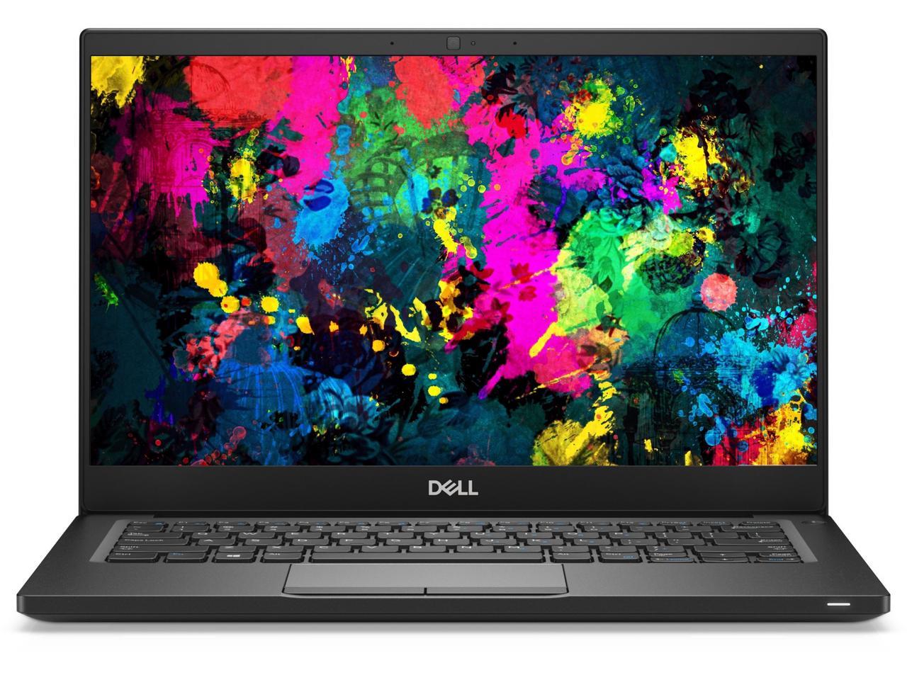 Dell Latitude 7390 13.3" Laptop, Intel Core i5 8350U 1.7Ghz, 16GB DDR4, 256GB M.2 SSD, FHD 1080p, USB Type-C, HDMI, Webcam, Windows 10 Pro x64