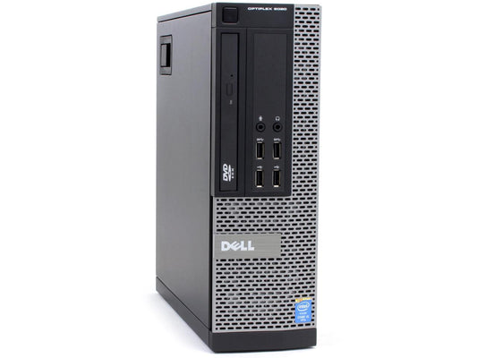Dell Optiplex 9020 Small Form Desktop, Quad Core i7 4770 3.4Ghz, 8GB DDR3 RAM, 256GB SSD Hard Drive, Windows 10 - Grade B