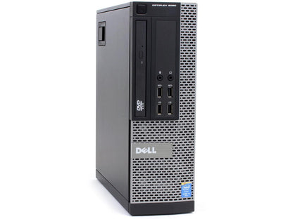 Dell Optiplex 9020 Small Form Desktop, Quad Core i7 4770 3.4Ghz, 32GB DDR3 RAM, 256GB SSD Hard Drive, Windows 10 Pro - Grade B