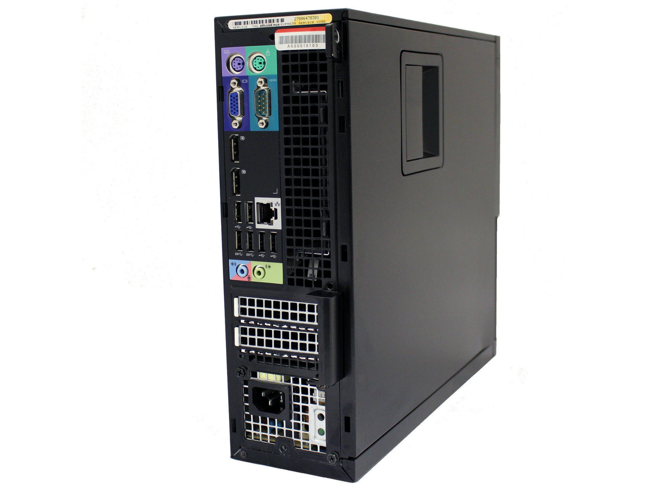 Dell Optiplex 9010 Small Form Desktop, Intel Core i5 3470 3.2Ghz, 8GB DDR3 RAM, 256GB SSD Hard Drive, DVD-RW, Windows 10 Pro - Grade B