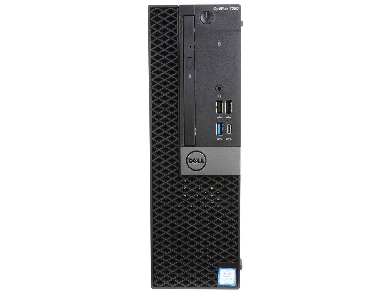 Dell Optiplex 7050 Small Form Desktop, Intel Quad Core i7 6700 3.4Ghz, 32GB DDR4, 512GB SSD Hard Drive, USB Type C, DVD-RW, HDMI, Windows 10 Pro