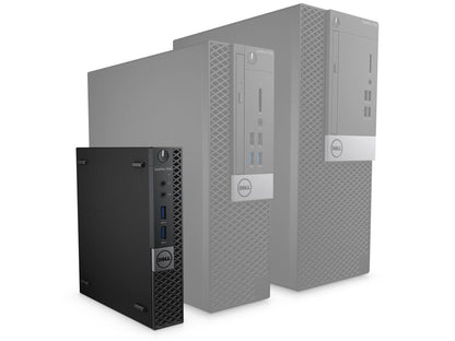 Dell Optiplex 7040 Micro Form Factor Desktop, Intel i7 6700T 2.8Ghz, 16GB DDR4, 128GB SSD Hard Drive, Wi-Fi, HDMI, Windows 10 Pro