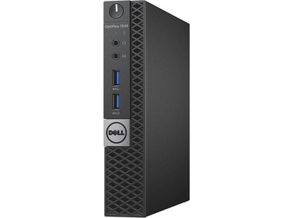 Dell Optiplex 7040 Micro Form Factor Desktop, Intel i7 6700T 2.8Ghz, 16GB DDR4, 512GB SSD Hard Drive, Wi-Fi, HDMI, Windows 10