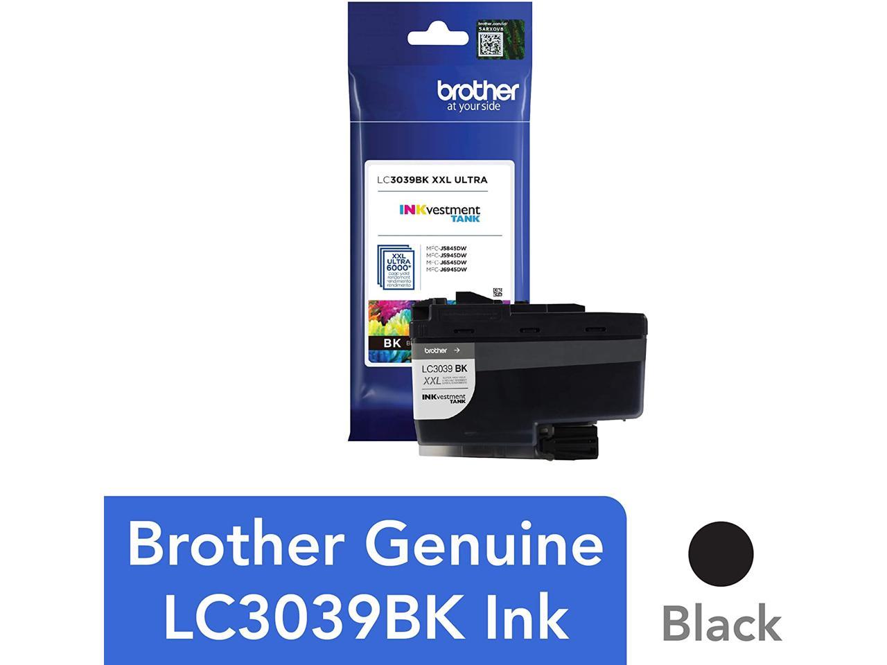 Brother LC3039BK Ultra High Yield INKvestment Ink Cartridge - Black