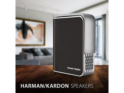 ViewSonic M1 Portable Projector with Dual Harman Kardon Speakers, HDMI, USB C and Built-in Battery